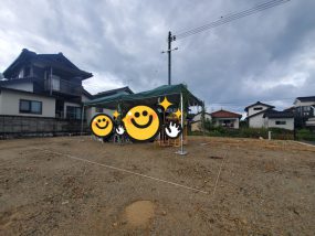 周布町分譲地にて地鎮祭を行いました🌞