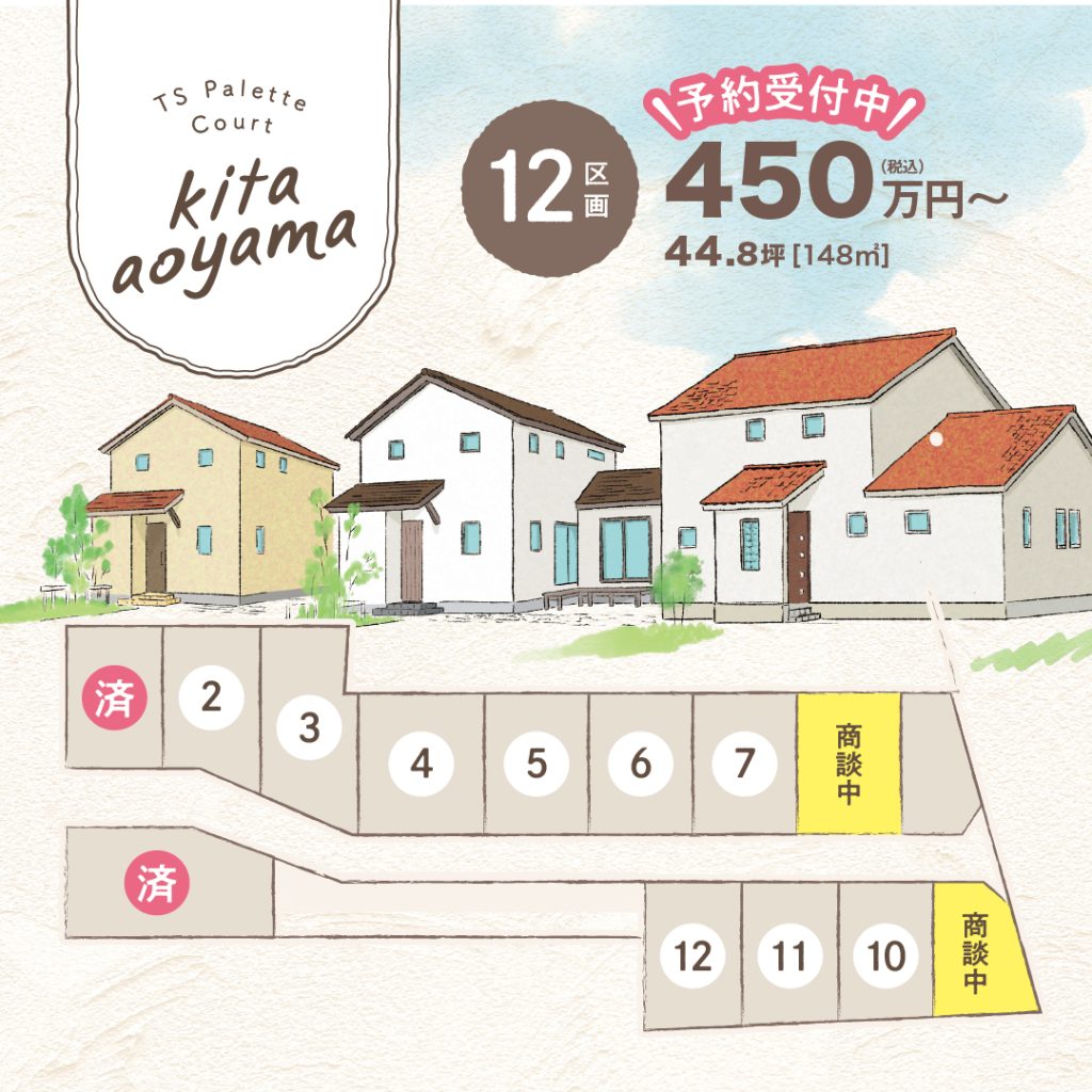 450万円～　江津市二宮町 分譲地【11区画】