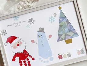 【11/22(土)】手形・足形アート*ulu*~手形でサンタ、足形で雪だるま♡ぺったんクリスマス~