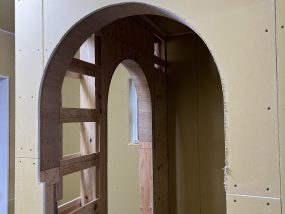 浜田市で建築中