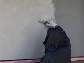 江津市で建築中